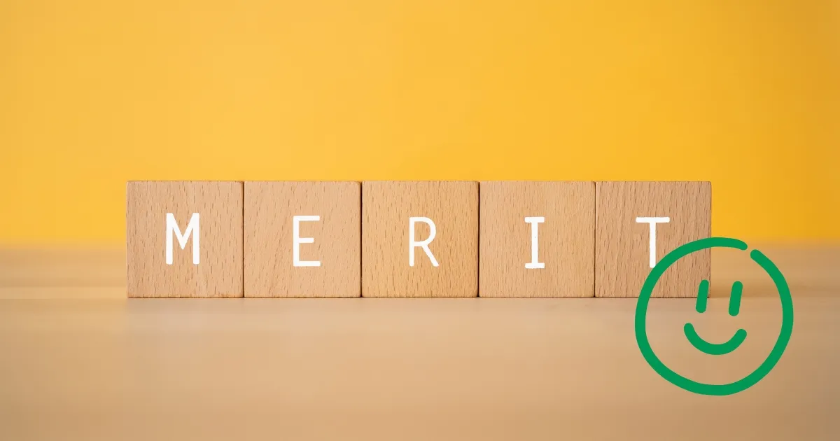 meritの文字